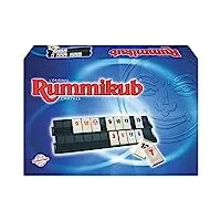 rummikub chiffres, jeu de societe de reflexion, jeu de plateau type educatif,7 ans et plus, version francaise, multicolore