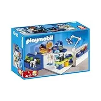 playmobil - 4346 - jeu de construction - equipe vétérinaires et salle d'opération