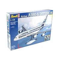 revell - 4259 - maquette d'avion - airbus a380 visible interior