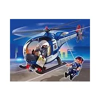 playmobil - 4267 - jeu de construction - hélicoptère de police