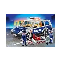 playmobil - 4260 - jeu de construction - voiture de police et patrouille