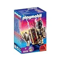 playmobil - 4808 - figurine - chevalier des loups avec arc et flèches