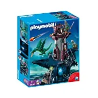 playmobil - 4836 - jeu de construction - donjon du dragon vert