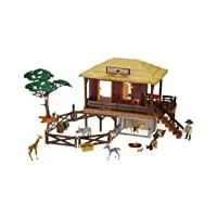 playmobil - 4826 - jeu de construction - centre de soins pour animaux sauvages