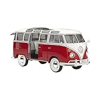 revell - 07399 - maquette - vw t1 samba bus, rouge/blanc
