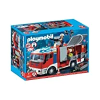 playmobil - 4821 - jeu de construction - fourgon d'intervention de pompier