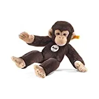 steiff - 64722 - peluche - koko - chimpanzé - marron - 35 cm