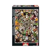 educa - 14121 - puzzle - spirale de bières - 1500 pièces