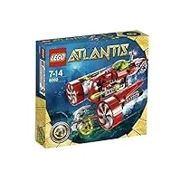 lego - 8060 - jeu de construction - lego atlantis - le sous-marin turbo