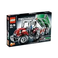 lego - 8063 - jeu de construction - lego® technic - le tracteur et sa remorque