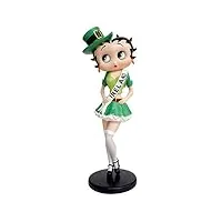 betty boop costume en irlande (leprechaun) – figurine de collection de 32 cm, vert