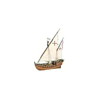 artesanía latina - maquette de bateau en bois - caravelle espagnole de la découverte de l'amérique, la niña - modèle 22410, Échelle 1:65 - modèles réduits à assembler - niveau intermédiaire