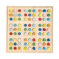small foot- sudoku « couleurs » en bois pour enfants, jeu de société à partir de 6 ans, 2489, one color, taille unique