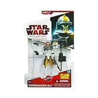 star wars the clone wars - cw39 commander bly figurine env 10 cm