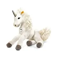 steiff - 15045 - peluche - starly - licorne - blanc - 35 cm