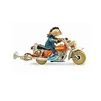 plastoy - 00305 - figurine - gaston - moto