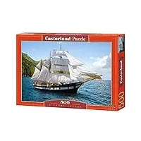 castorland - puzzle 500 pièces - croisière en voilier