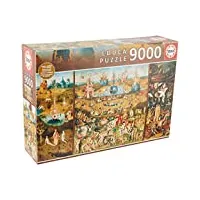 educa - puzzle xxl. le jardin des délices. puzzle de 9.000 pièces. ref. 14831