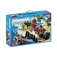 playmobil - 4007 - jeu de construction - superset repère des pirates