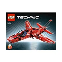 lego technic - 9394 - jeu de construction - l'avion supersonique