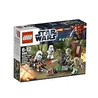 lego star wars - 9489 - jeu de construction - endor rebel et imperial trooper