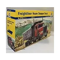 italeri - i3783 - maquette - voiture et camion - freightliner benne - echelle 1:24