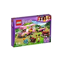 lego friends - 3184 - jeu de construction - le camping-car