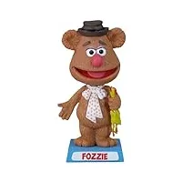 funko – wacky wobblers, the muppets : fozzie bear cabezón, figurine de 18 cm (funwwbt2628)
