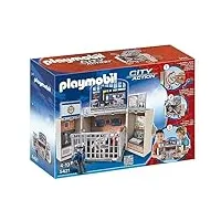 playmobil - 5421 - figurine - coffre poste de police