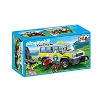 playmobil - 5427 - figurine - véhicule avec secouristes de montagne