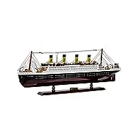 aubaho modèle de navire maquette de bateau décoration maritime titanic 80cm pas de kit