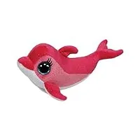 ty - ty36996 - peluche - beanie boo's - surf le dauphin rose - 23 cm