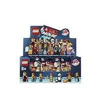 lego minifigures - 6059270 - jeu de construction - boîte de 60 sachets - série m -lego movie