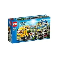 lego city le camion de transport de voitures – jeux de construction (multicolore, 5 année (s), 349 pièce (s), 12 ans (s))