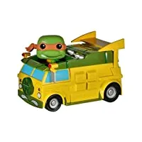 funko - pdf00004619 - figurine animation - les tortues ninja - pop - turtle van et michelangelo