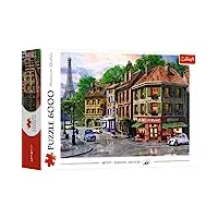 trefl puzzle, rue de paris, 6000 pièces, qualité premium, pour adultes et enfants à partir de 15 ans, tr65001