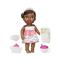 baby alive lil' sips poupée baby has a tea party (african)