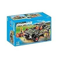 playmobil - 5558 - pick-up des aventuriers