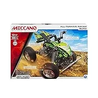 meccano - 6026718 - jeu de construction - quad - 205 pièces