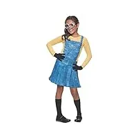 rubie's costume female minion child costume, x-small, one color
