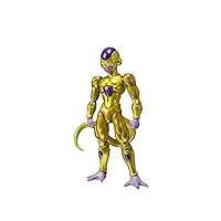 bandai - 23147 - dragon ball z - résurrection f - golden freezer - action figure - jaune