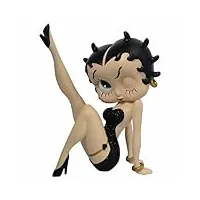 betty boop - jambe haute - robe noire pailletée - figurines à collectionner - 17 cm