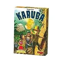 haba - karuba - jeu d'aventure et de stratégie - jeu de société enfant - 8 ans et plus - 300933