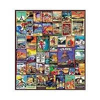 white mountain puzzles jigsaw puzzle 550 pieces 18"x24"-travel the world