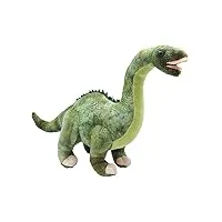 wild republic dinosauria ii diplodocus, idée cadeau pour enfants, jouet en peluche, jouet Écologique, peluche dinosaure, rembourrage fabriqué à partir de bouteilles d’eau recyclées, 43 cm