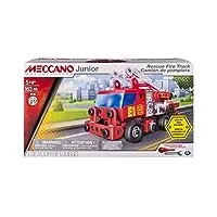 meccano - 6028420 - jeu de construction - camion de pompiers deluxe 5 ans to 7 ans