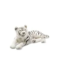 steiff blanc tuhin, le tigre, 075742, 110 cm