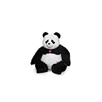 trudi sevi- peluche panda kevin, 26518, marron, 80 cm
