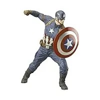 marvel captain america, figurine, mk212, bleu, 18 cm