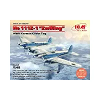 icm maquette avion he 111z-1 zwilling wwii german glider tug